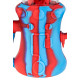 Bongo silikon Rakieta blue red 23cm