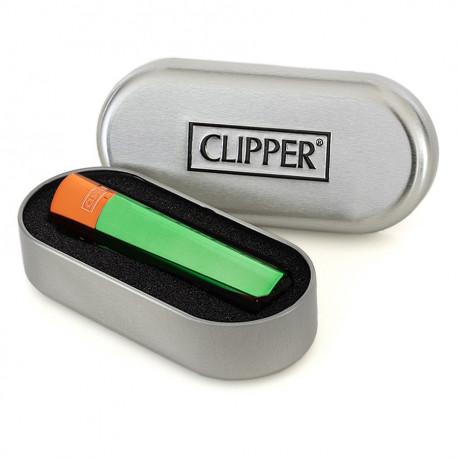 Zapalniczka Clipper Metal Safari Green