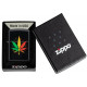 Zippo Rasta Cannabis Design