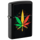 Zippo Rasta Cannabis Design