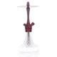 Shisha Aladin 380 Red Black 44,5cm