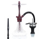 Shisha Aladin 380 Red Black 44,5cm