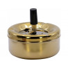 Popielniczka obrotowa 11cm gold