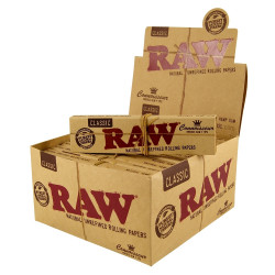 Bibułki RAW Organic KS Slim plus filtry