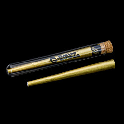 Bibułka G-Rollz 24 karatowe złoto King Size Cones