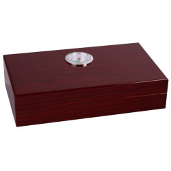 Humidor drewniany Higrometr Nawilżacz