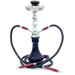 Shisha Oasis Bahija 2 węże czarna