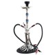 Shisha Oasis Bushra 54cm 3 węże czarna