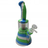 Bongo silikon filtracja Green Blue White 23cm