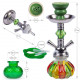 Shisha Pączek Rasta 2 węże 27cm