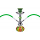 Shisha Pączek Rasta 2 węże 27cm