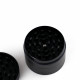 Młynek Grinder Crusher metalowy 4 częściowy do ziół CBD tytoniu CZARNY 5cm