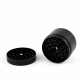 Młynek Grinder Crusher metalowy 4 częściowy do ziół CBD tytoniu CZARNY 5cm