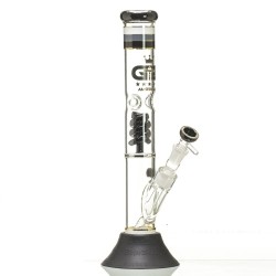 Bongo Grace Glass GG Green Beaker LED 42cm
