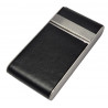 Pudełko na Papierosy SLIM EKO SKÓRA METAL Black