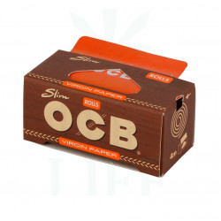 Bibułki OCB Virgin Brown Slim Rolls