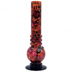 Bongo akryl Graffiti red 26cm