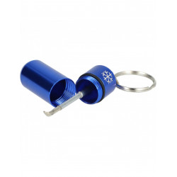 Pojemnik na tabakę metalowy Snow Caddy Oval Blue