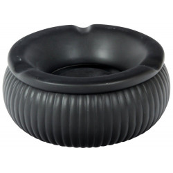 Popielniczka ceramiczna DUŻA 15cm Antik Black Czarna