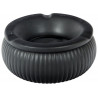 Popielniczka ceramiczna DUŻA 15cm Antik Black Czarna