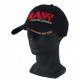Czapka z daszkiem RAW Hat Black z Ubijakiem