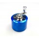 Młynek Grinder Crusher metalowy z korbką blue