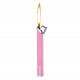 Zapalniczka Metal Pink Slim Mix