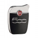 Zapalniczka metalowa FIAT 500 Black Czarna
