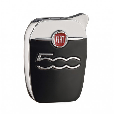 Zapalniczka metalowa FIAT 500 Black Czarna