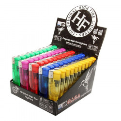 Zapalniczka Piezo High Fire 5szt mix