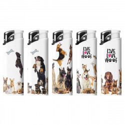 Zapalniczka Piezo High Fire Pets 5szt mix