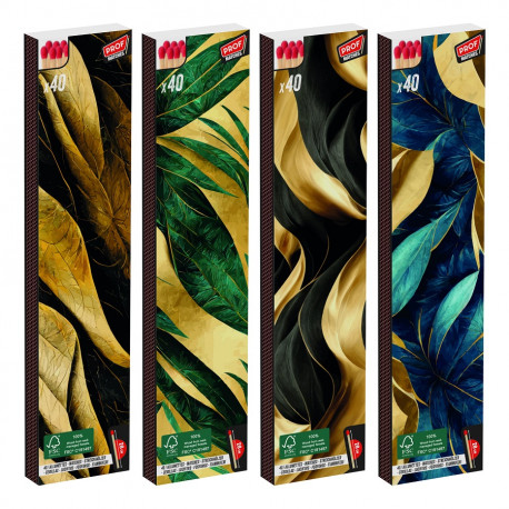 Zapałki długie kominkowe Prof Power of Fire 40szt 20cm