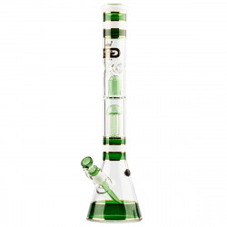 Bongo Grace Glass GG Golden Line Green Beaker