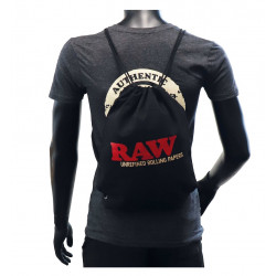 Torebka Plecak Worek tkania RAW Black