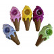Lufka Silikon Ice Cream 11,5cm ze Sprzęgłem Mix kolor