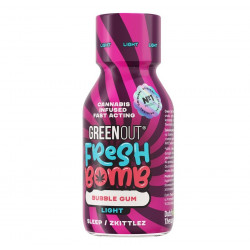 Shot Green Out Fresh Bomb Bubble Gum 100ml Strong