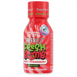 Shot Green Out Fresh Bomb Sweet Strawberry 100ml Strong