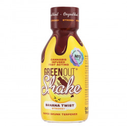 Shot Green Out Shake Banana Twist 200ml Strong