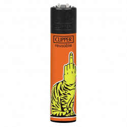 Zapalniczka Clipper Middle Finger Up 2/4