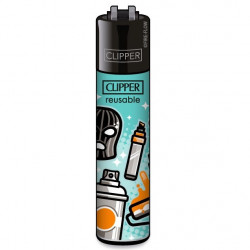 Zapalniczka Clipper Subculture Pattern 1/4
