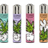 4 x Zapalniczka Clipper Cartoon Leaves