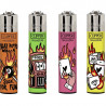 4 x Zapalniczka Clipper Games On Fire