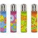 4 x Zapalniczka Clipper Happy Stamps