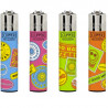 4 x Zapalniczka Clipper Happy Stamps