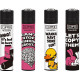 4 x Zapalniczka Clipper Hot Quotes