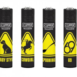 4 x Zapalniczka Clipper Kamasutra