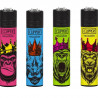 4 x Zapalniczka Clipper King Safari