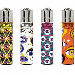 4 x Zapalniczka Clipper Look At Me
