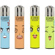 4 x Zapalniczka Clipper Manga Faces