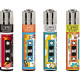 4 x Zapalniczka Clipper Music Lover